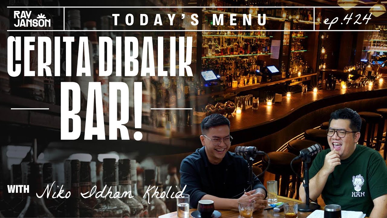 #424 JALAN TERBAIK UNTUK MENJADI BARTENDER WITH NIKO IDHAM KHOLID | RAY JANSON RADIO
