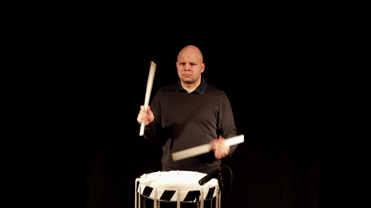 The Standard 26 American Drum Rudiments - 15. The Nine Stroke Roll