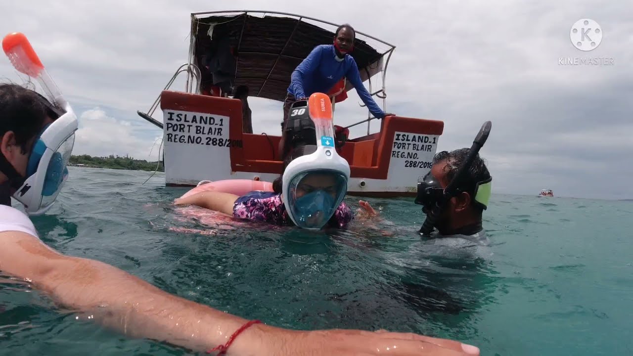 snorkeling in Neil island | bharatpur beach | water sports activities in Andaman