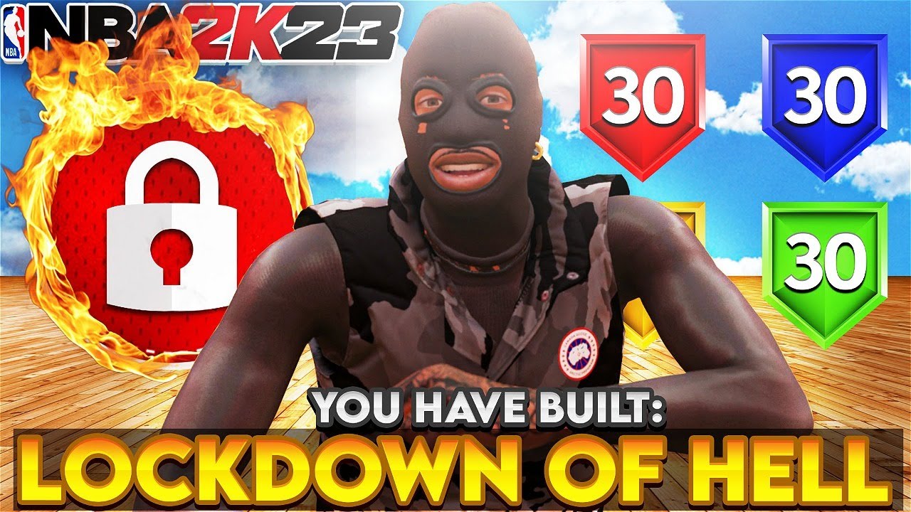 *NEW* BEST META LOCKDOWN BUILD IN NBA 2K23 + BEST BADGES! The best 6'7 shooting lock build NBA 2K23