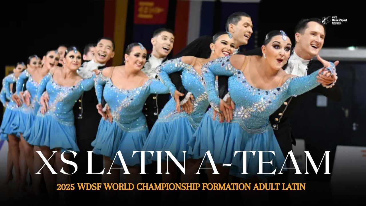 "Cuba" XS Latin A-Team | 2025 WDSF World Championship Adult Formation Latin 🇦🇹
