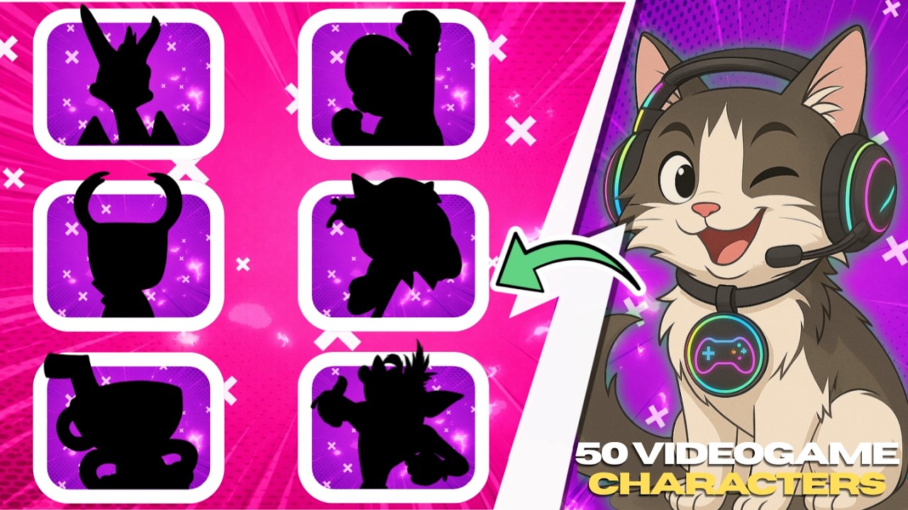 ADIVINA EL PERSONAJE DE VIDEOJUEGOS #1 