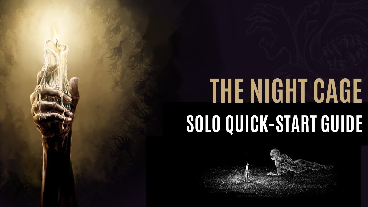 The Night Cage - Quick Start Guide for Solo Play