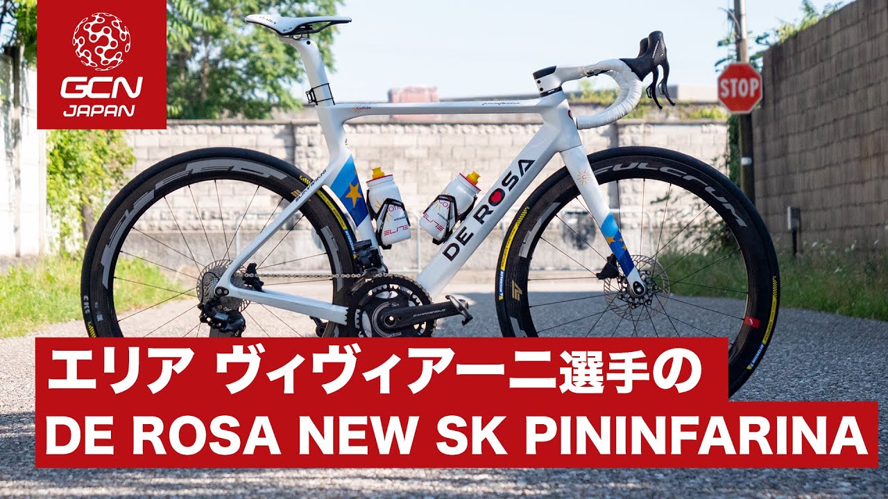 エリア・ヴィヴィアーニ選手のDE ROSA NEW SK PININFARINAをご紹介します