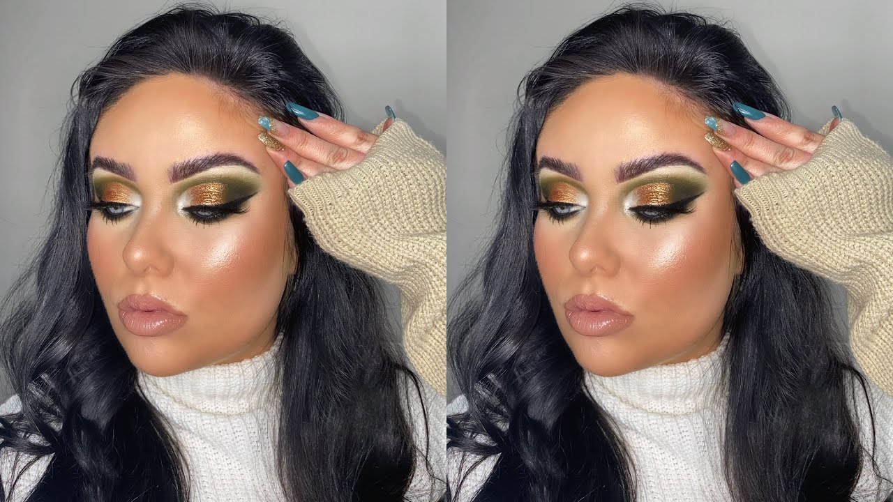 KHAKI + GOLD CUT CREASE | BPERFECT x MAKEUP WITH JAH CLIENTELE PALETTE TUTORIAL