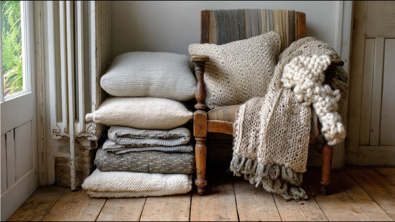Creating a Warm Shabby Chic Home with Vintage Crochet Touches