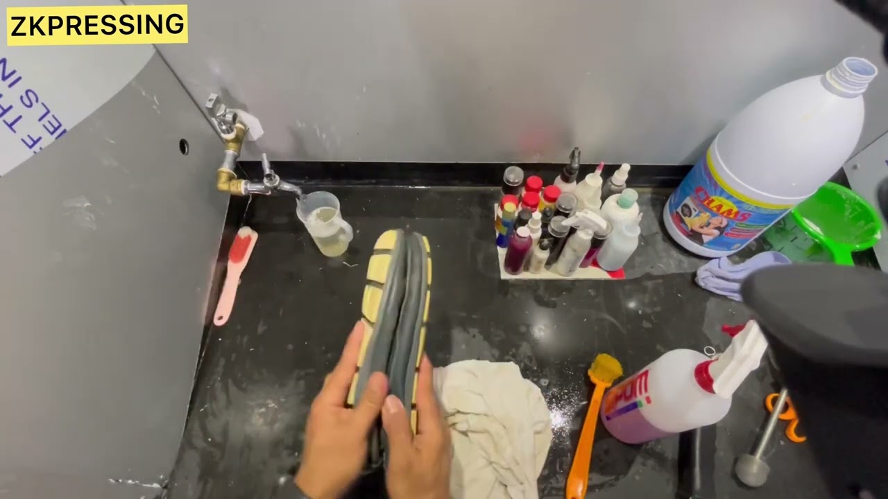 Change Color mocassin تغير لون حذاء موكاسان