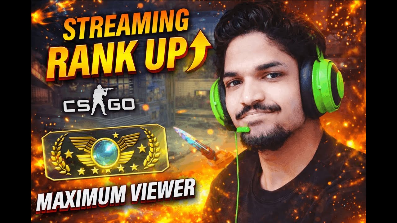 🏆 “Road to Rank Up | CS:GO Live”