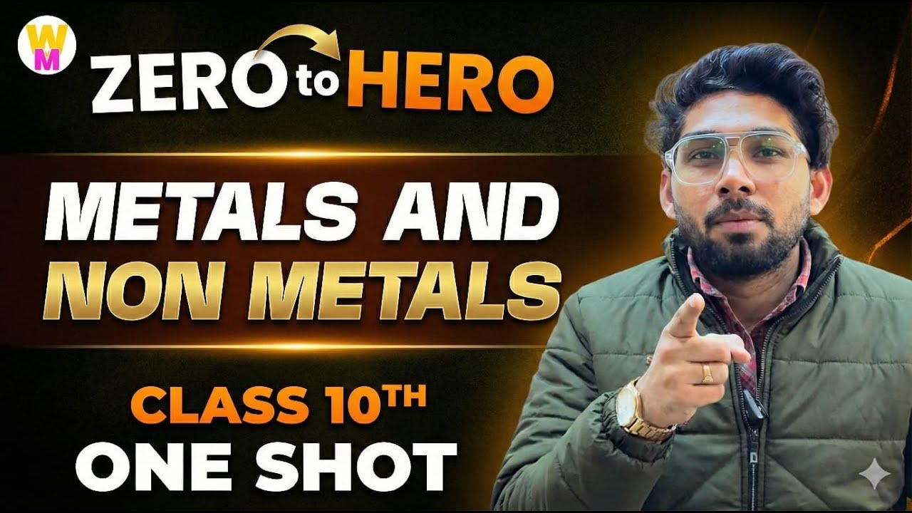 🔴 Metals and Non-Metals One Shot 🔥 | Class 10 Science Chapter 3 | Reactivity Series & Metallurgy T