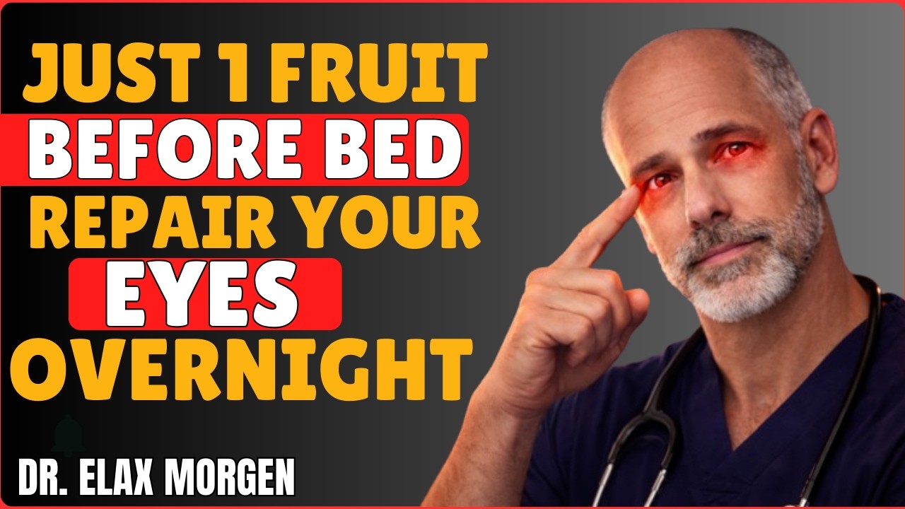 SENIORS: Your Eyes Repair at Night 👁️ Eat THIS ONE Fruit Before Sleep | Doctor Explains