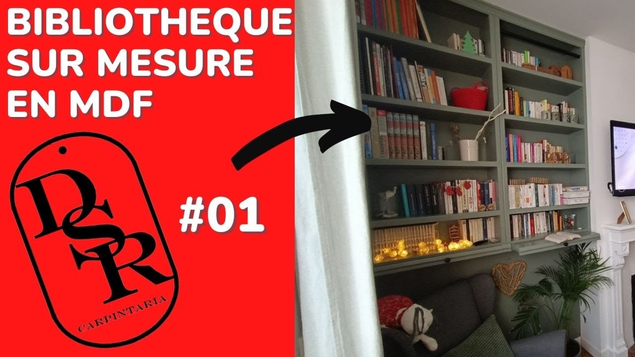 Faire une bibliothèque en bois