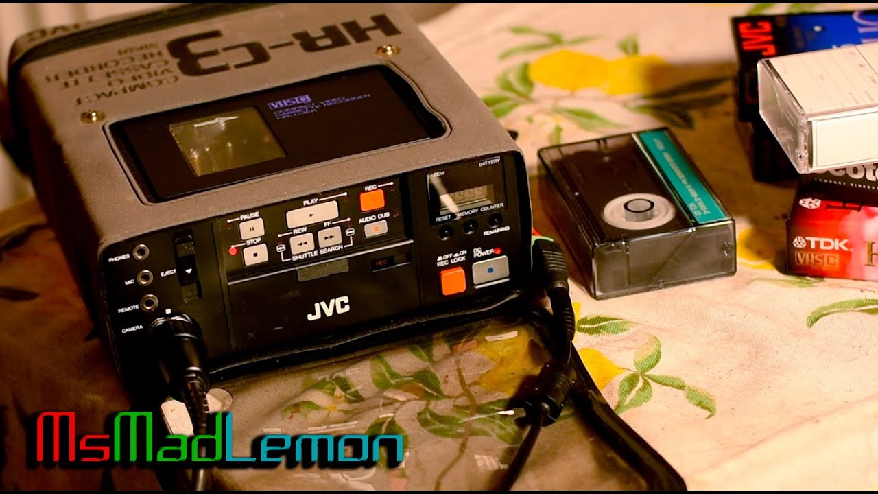 JVC HR-C3 VHS-C VTR (VCR) - I took a big chance on an 'Untested Spares or Repair'