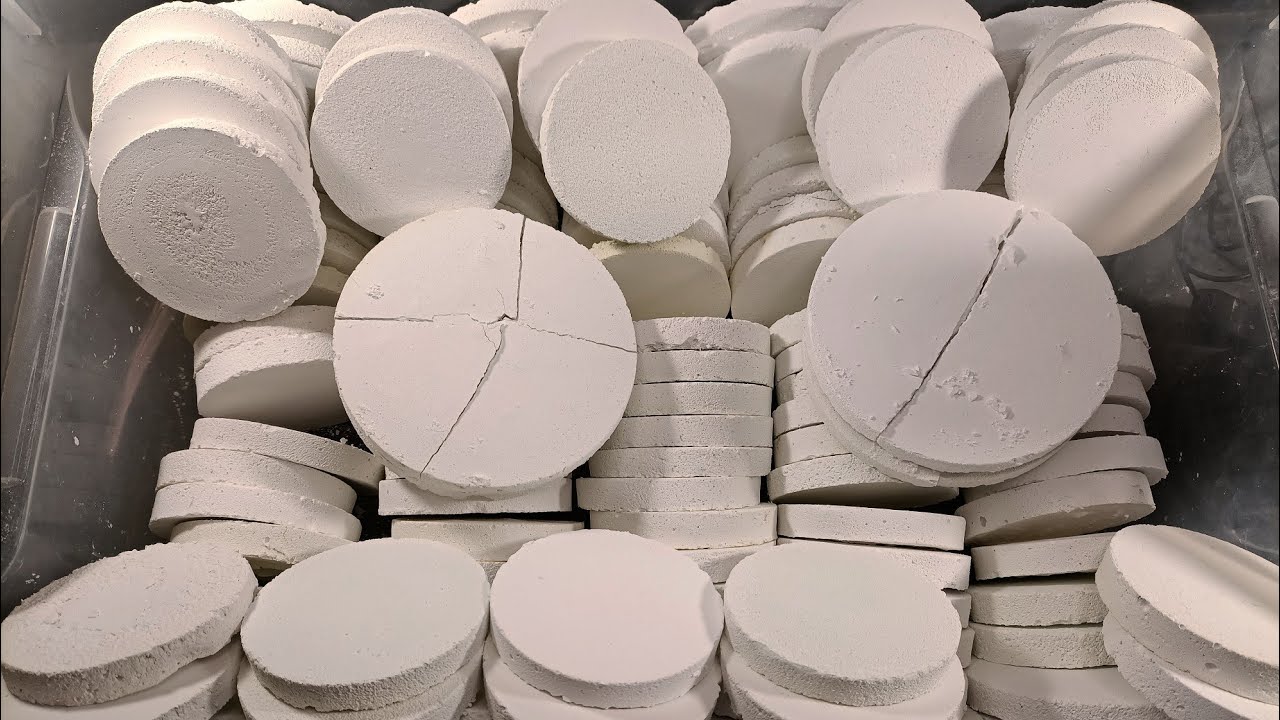 127 pcs White discs | dedicated @CrunchyASMR84