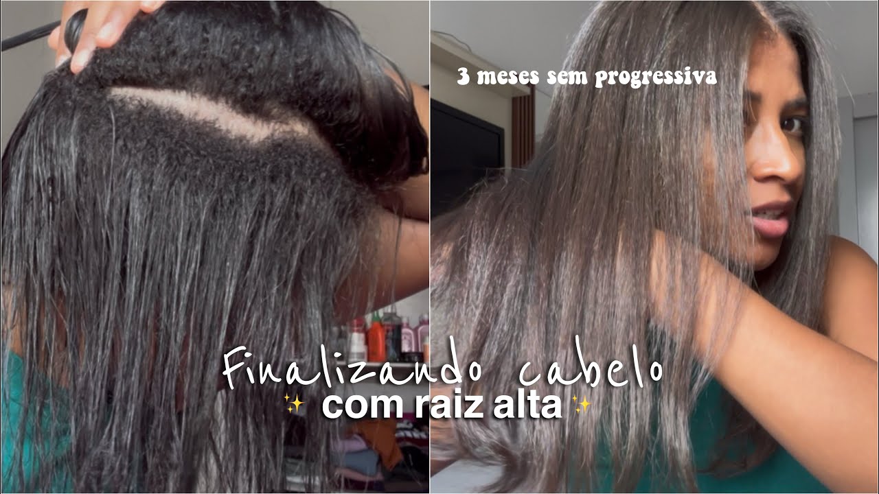 Como deixar a raiz do cabelo baixa sem alisar
