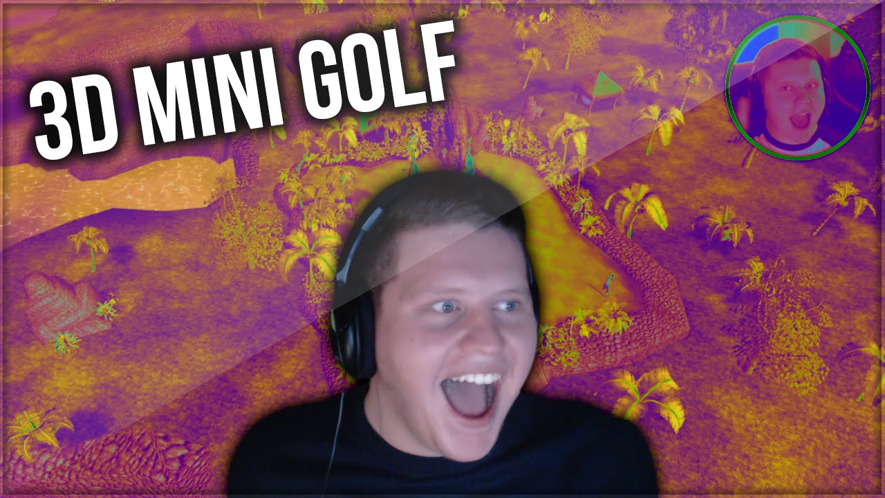 SNAKEY SIDEMEN 3D MINI GOLF!