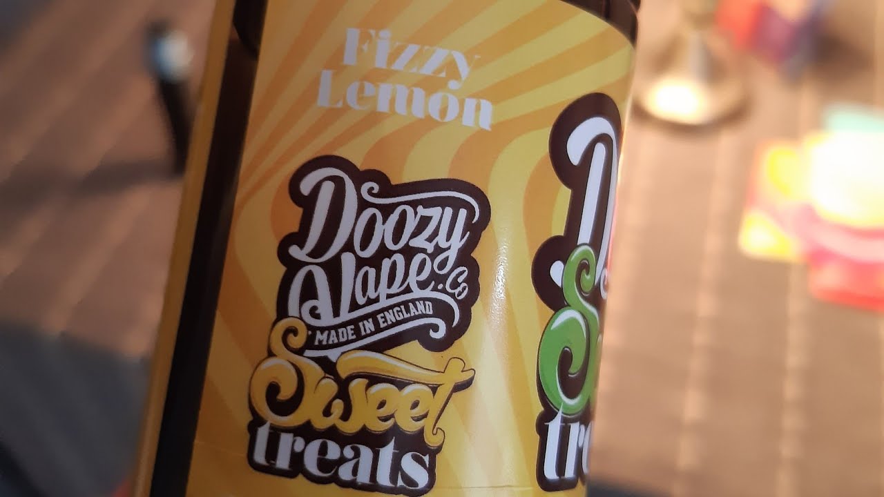DOOZY Eliquid sweet treats  𝗙𝗜𝗭𝗭𝗬 𝗟𝗘𝗠𝗢𝗡 70/30 vg pg