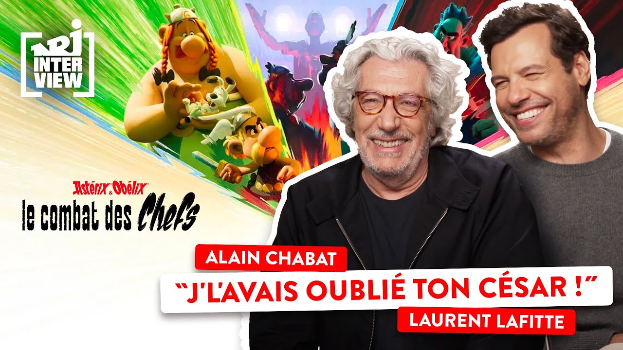 Laurent Lafitte reprend le rôle de César après Alain Chabat... Sa réaction ! 