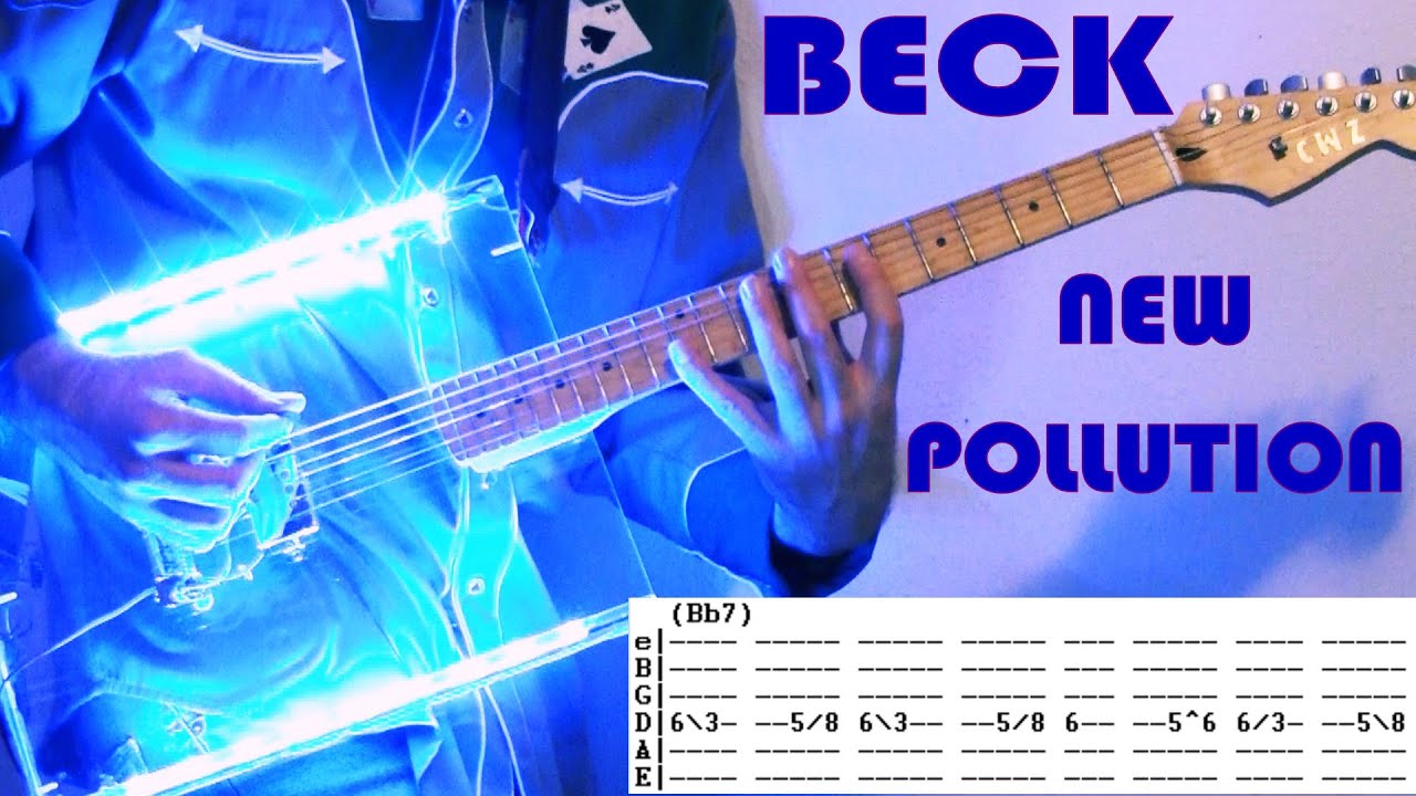 Beck The New Pollution Guitar Lesson with Chords and TAB Tutorial