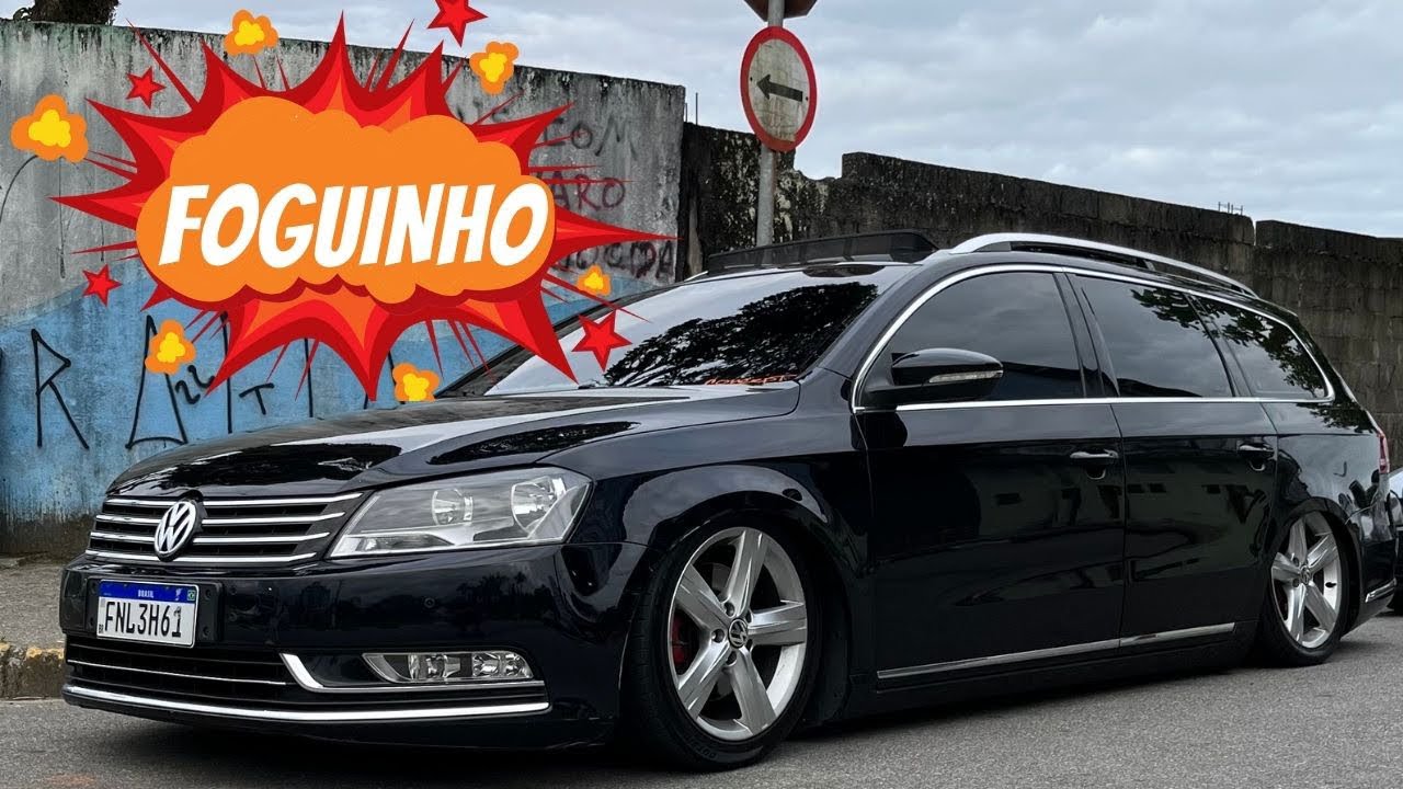 PASSAT VARIANT 2014 CARRO DE FAMÍLIA NA SUSPENSÃO A AR|TETO PANORÂMICO E RODA ORIGINAL- HULK A4 #043