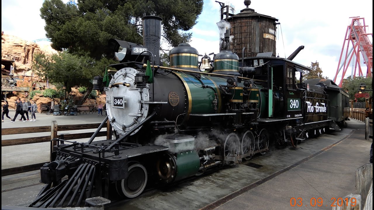 Knott’s Berry Farm Steam Train No. 340 Calico Railroad