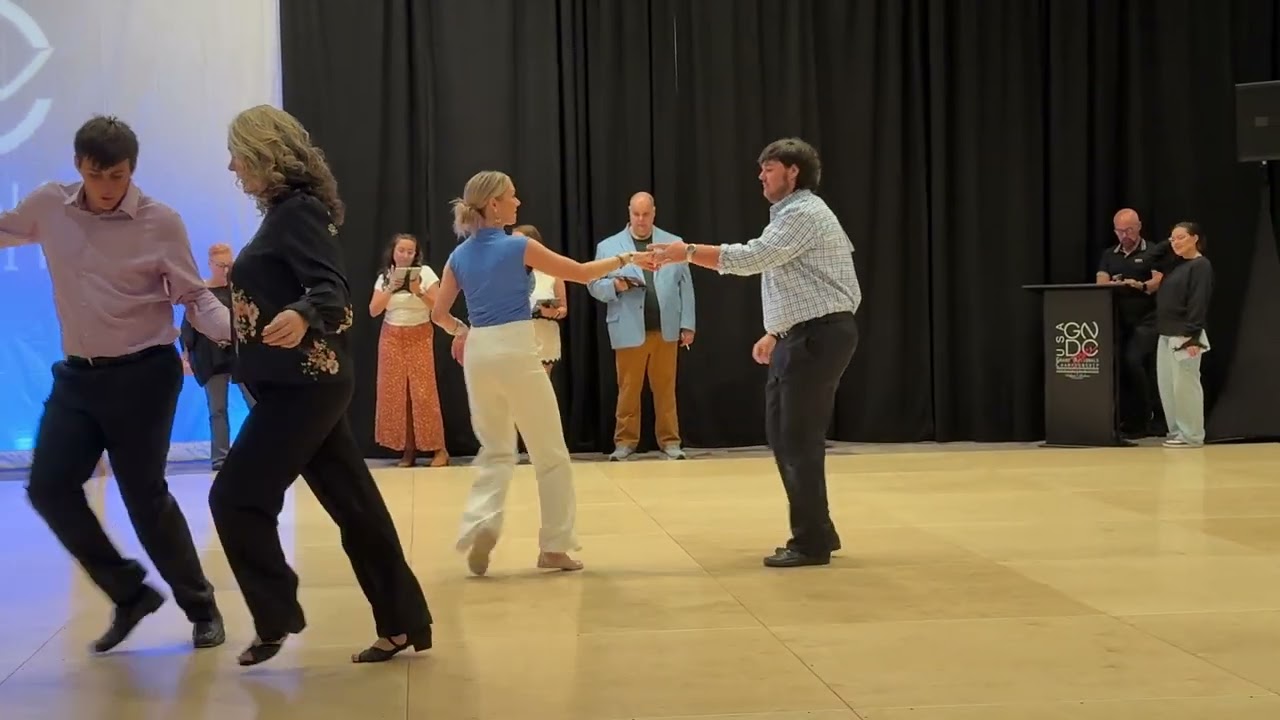 GNDC 2025  ProAm Shag Ben Smith & Autumn Jones - Dance 2/2 - First Place