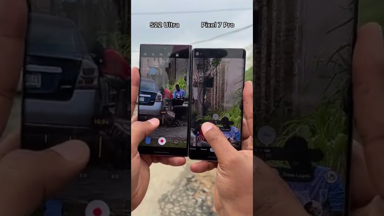 Samsung S22 Ultra vs Pixel 7 Pro 4K @60FPS Zoom Comparison