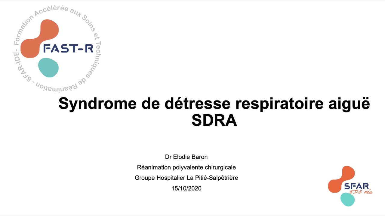 Syndrome de détresse respiratoire aigüe