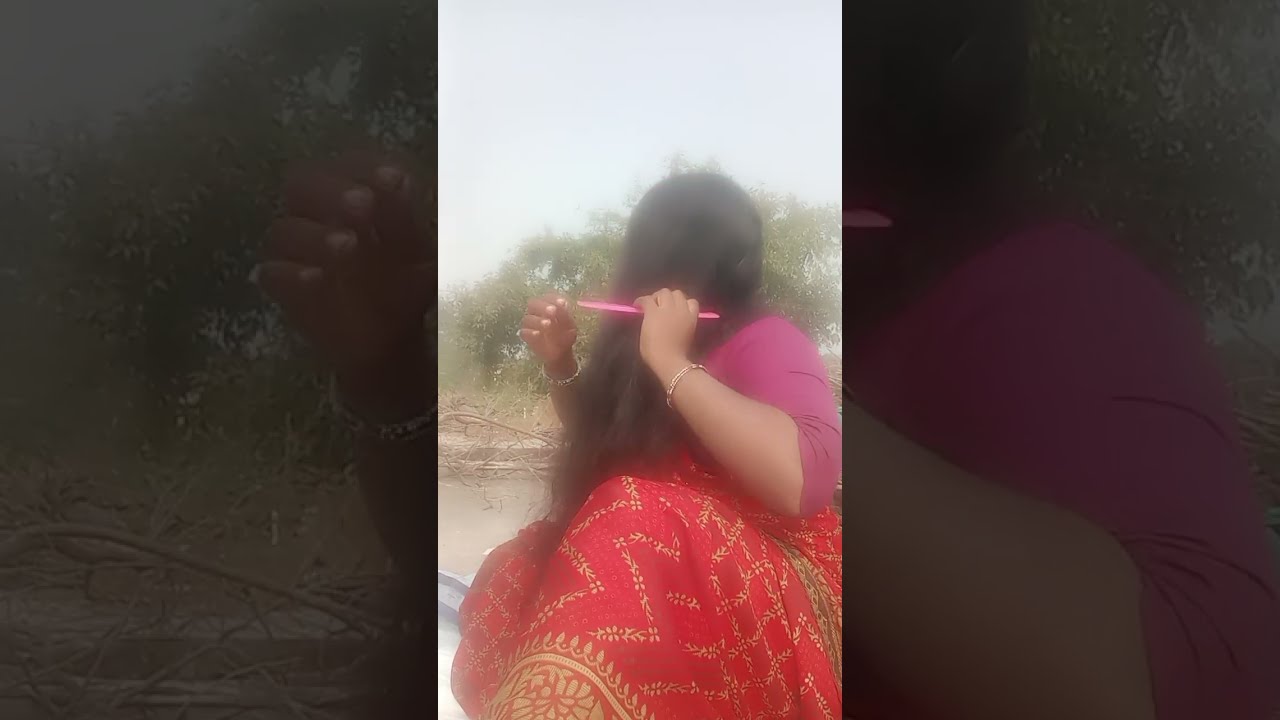 💝आज देखो मैंने बाल धोकर अब बाल बना रही हूं।वीडियो अच्छा लगा हो तो लाईक और सबस्क्राइब कमेंट करें👿