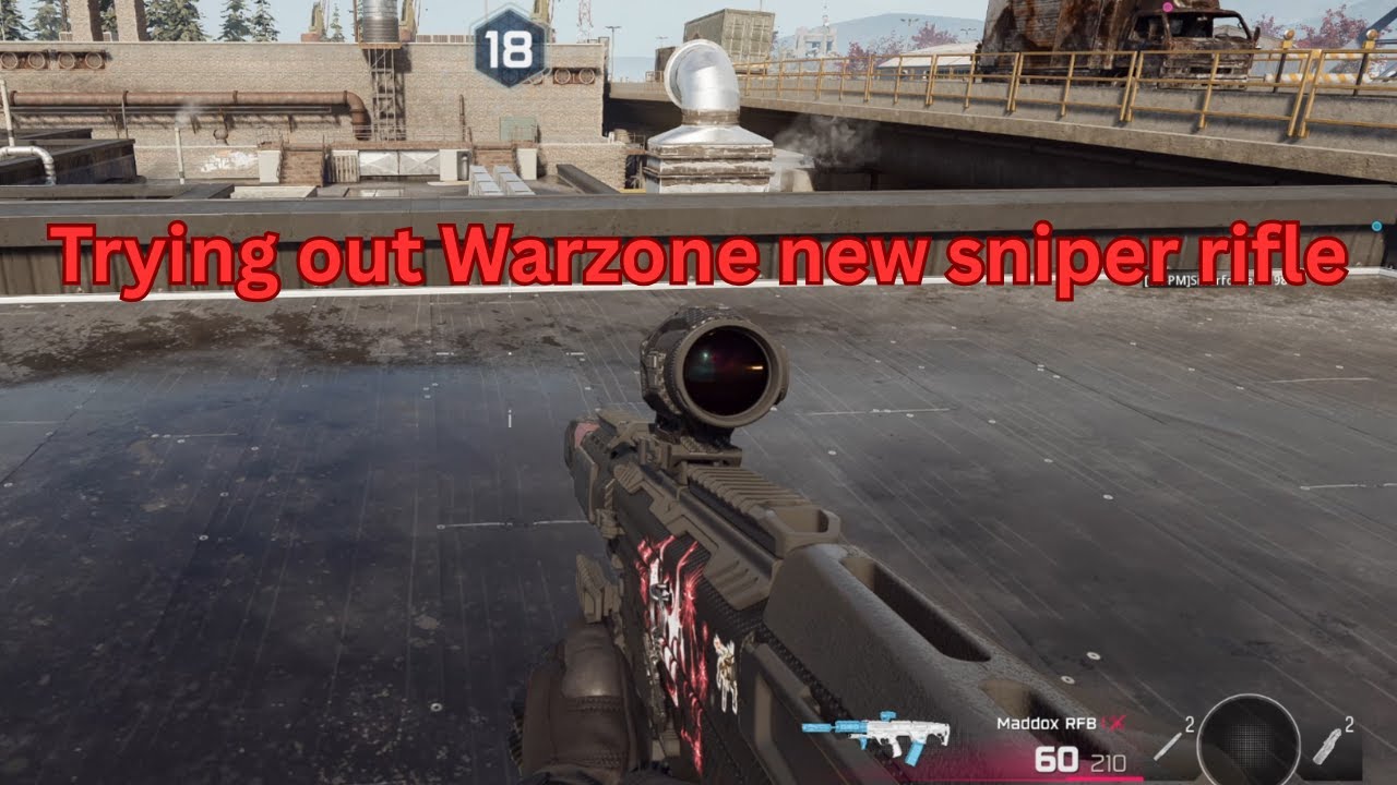 Warzone Sniper Hawker HX