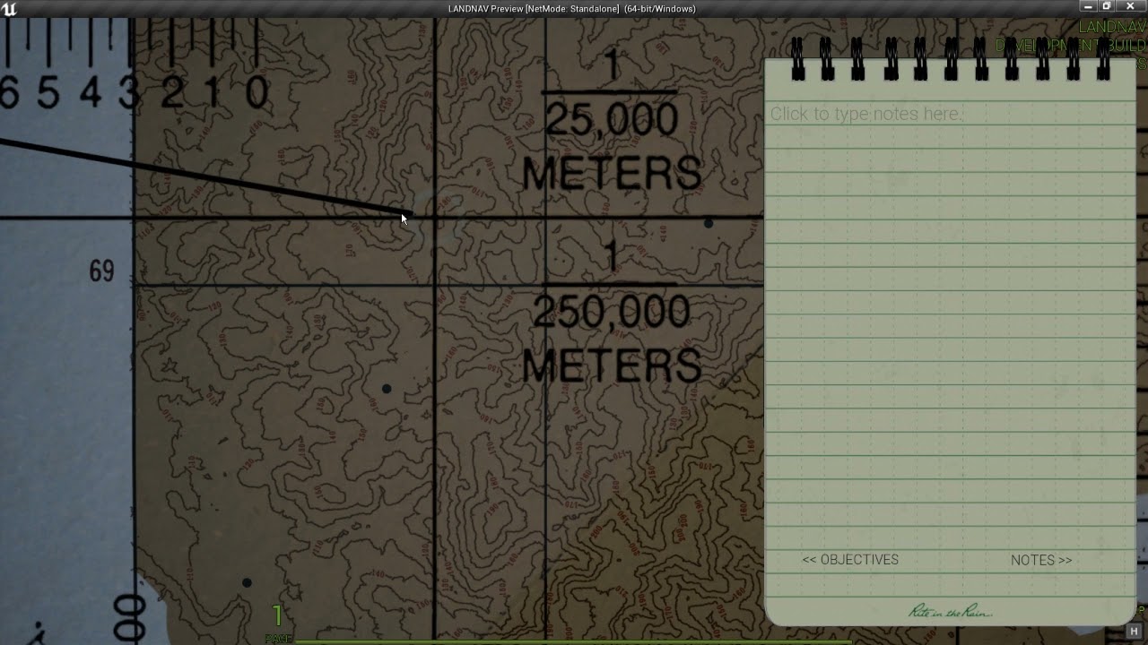 LANDNAV game - demonstration of a difficult exercise - part 1