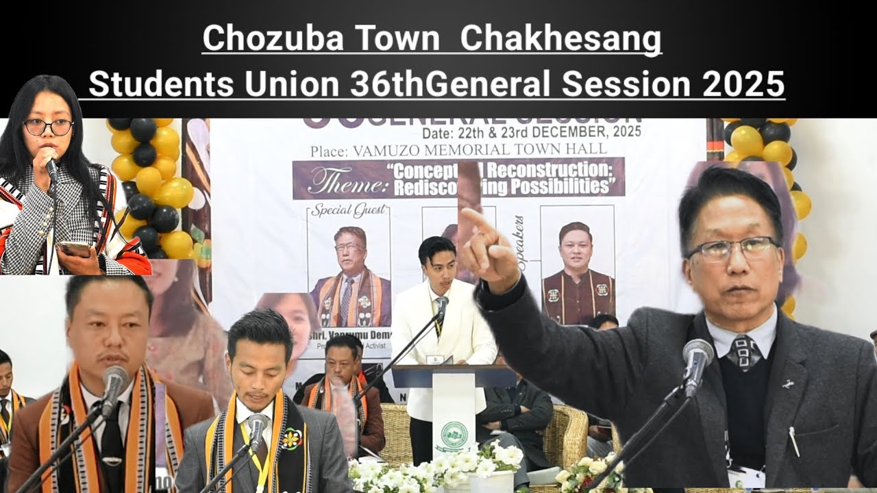 Chozuba town Chakhesang Students Union 36thGeneral Session 2025( Highlights)