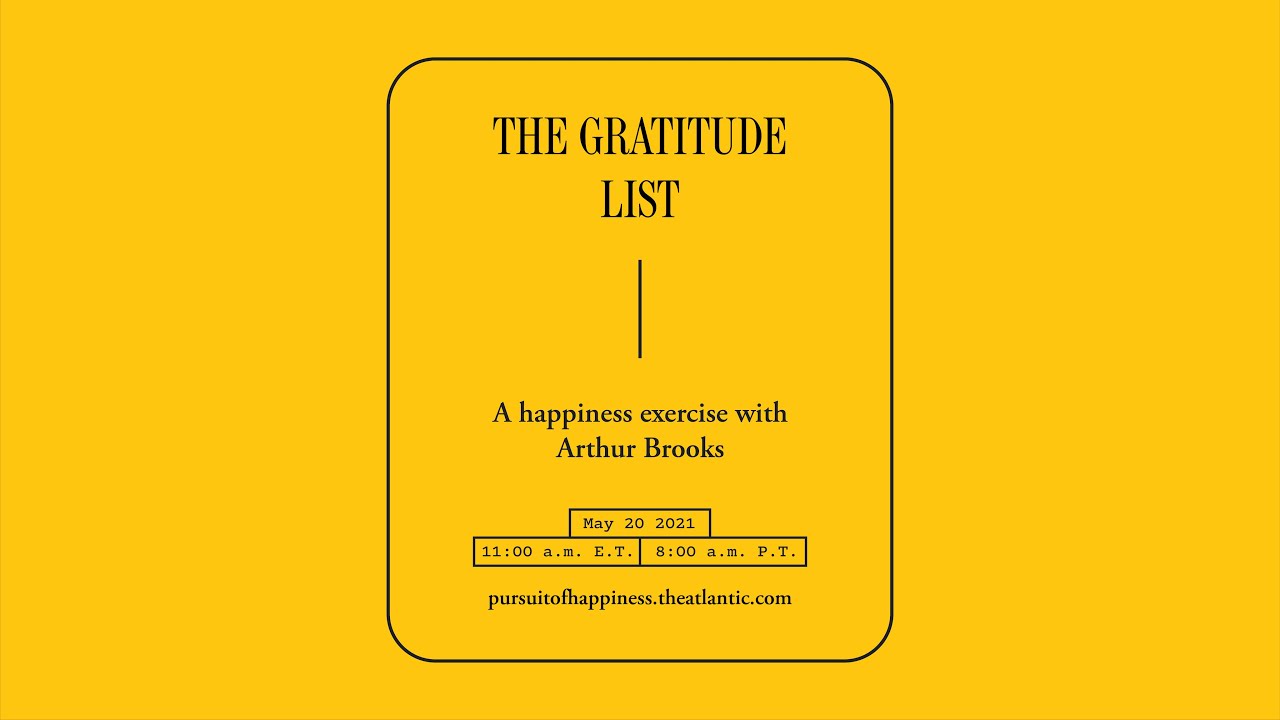 The Gratitude List