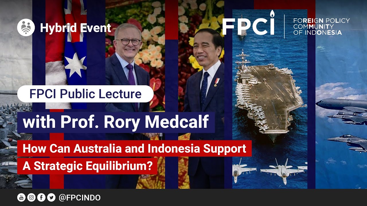 Public Lecture with Prof. Rory Medcalf