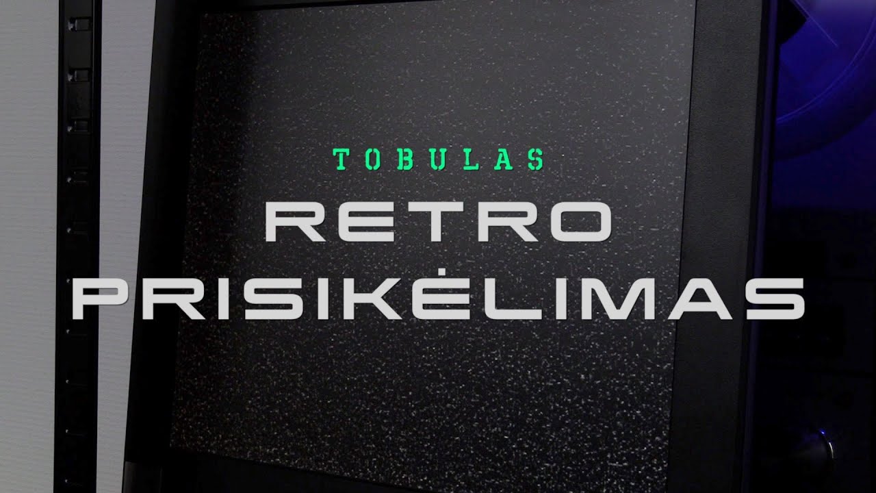 Tobulas Retro - Prisikėlimas. Commodore Amiga 600