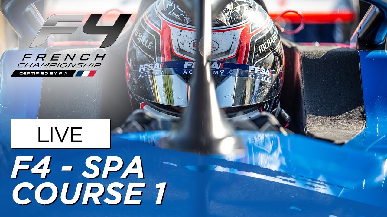 Championnat de France F4 à Spa : Course 1