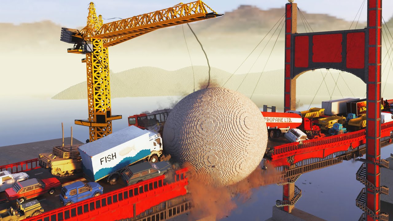 Realistic Experiments with Wrecking Ball 😱 Teardown