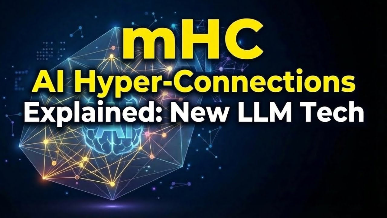 mHC Explained: Stabilizing Hyper-Connections in Deep Learning | New Architecture for LLMs