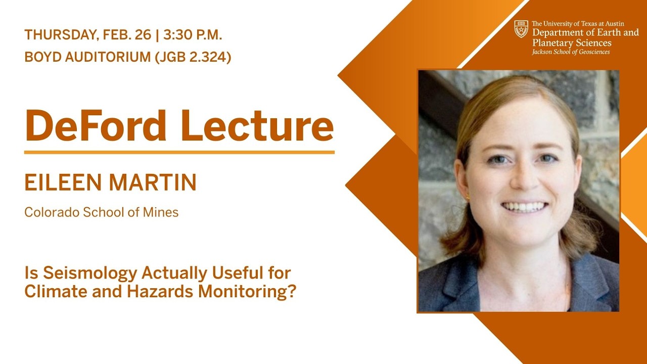 Eileen Martin | Is Seismology Actually Useful for Climate and Hazards Monitoring?