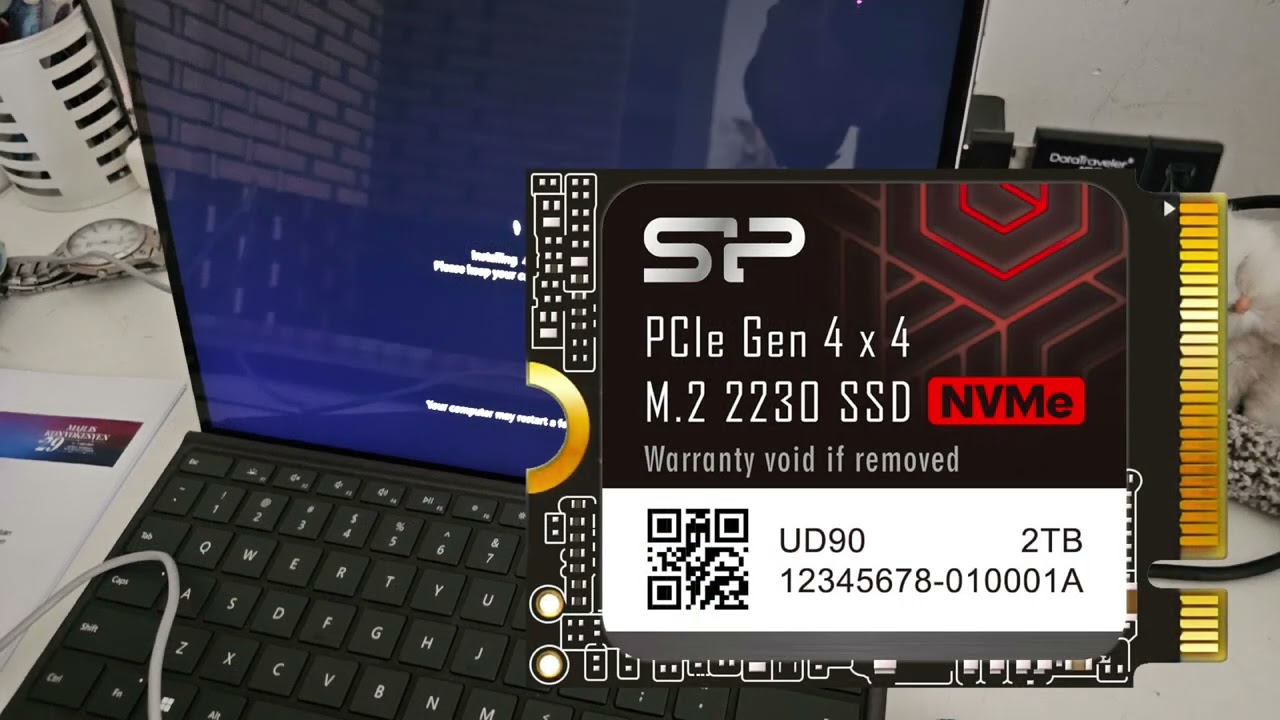 Upgrading Surface Pro 8 to Gen4 NVMe SSD &ndash; It Works! (Silicon Power UD90 2TB)