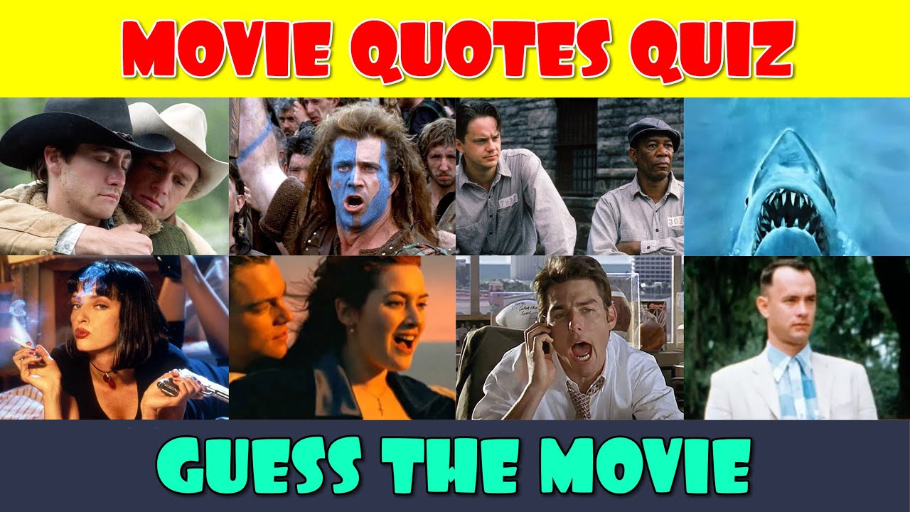 Guess the Movie by the Quote | Movie Quotes Quiz