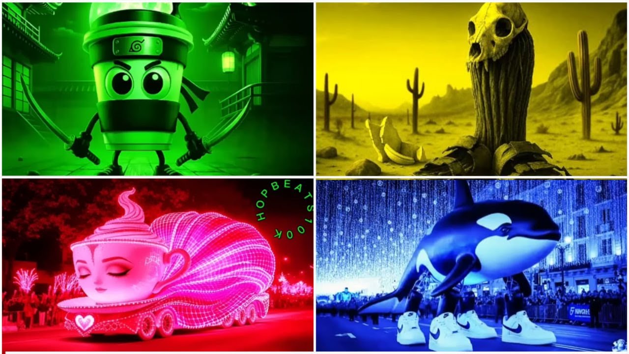 ITALIAN BRAINROT EXE 4 COLORS 4 MUSIC🎧#ItalianBrainrot​ #TungTungTung​ #TralaleroTralala​ #lyrics​