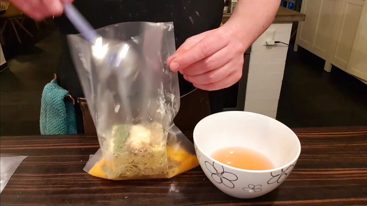 Bearnaise sauce lavet i Sous vide.
