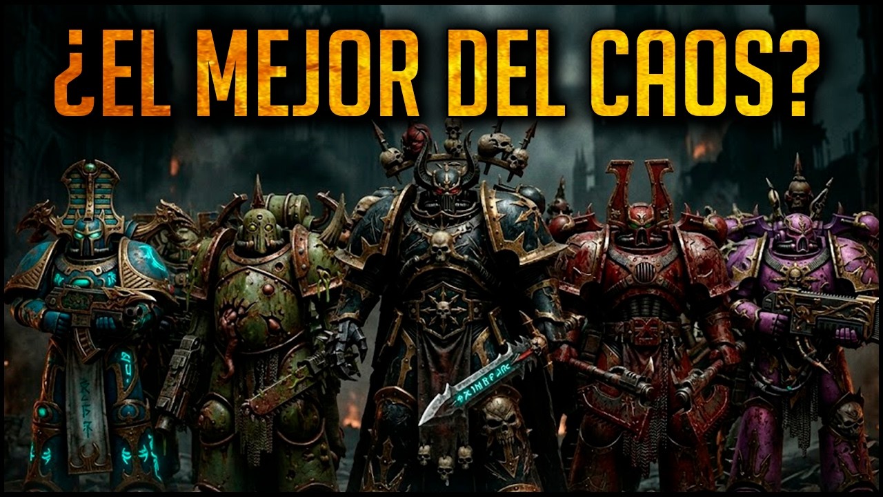 Mejor ej&eacute;rcito del Caos para Empezar en Warhammer 40k