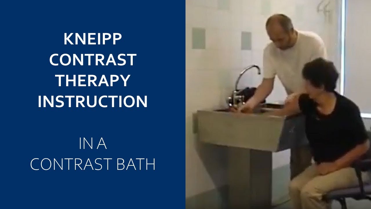 Contrast bath instruction according to Kneipp | EWAC Medical