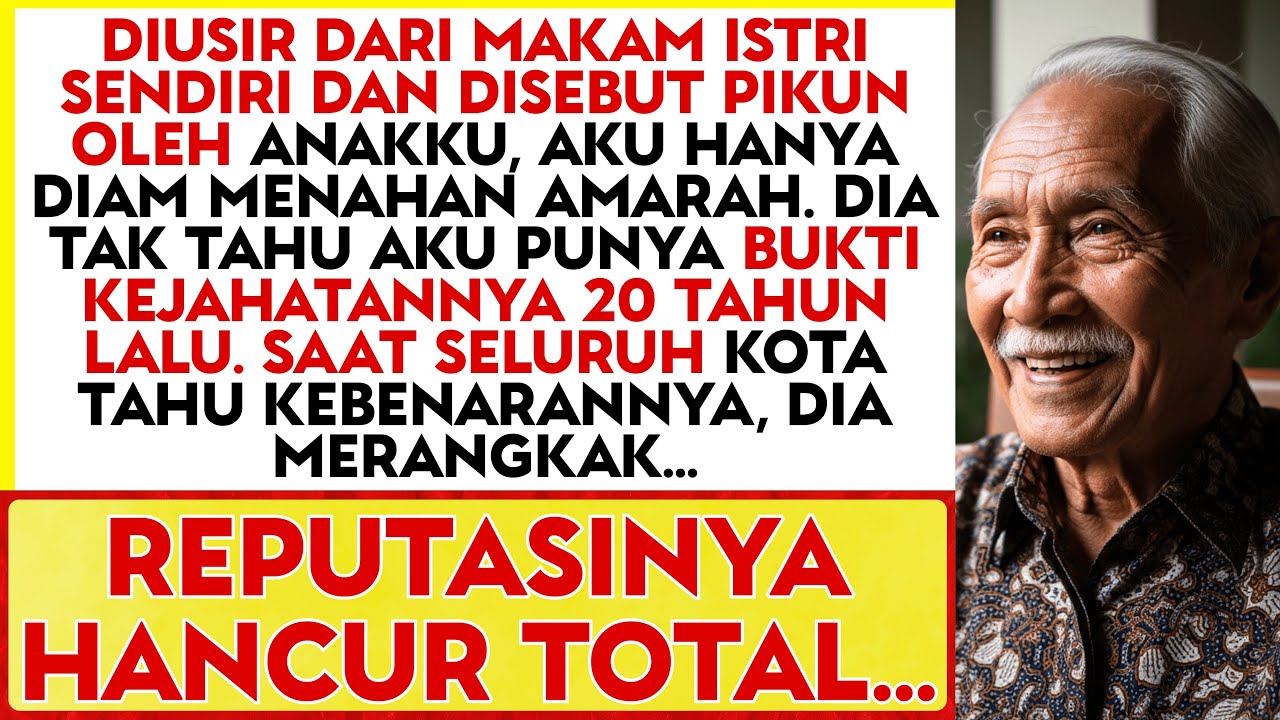 Anakku MELARANGKU Masuk Ke Pemakaman Istriku Sendiri, Tapi Dia TERKEJUT Saat Baca Surat Wasiat Ini..