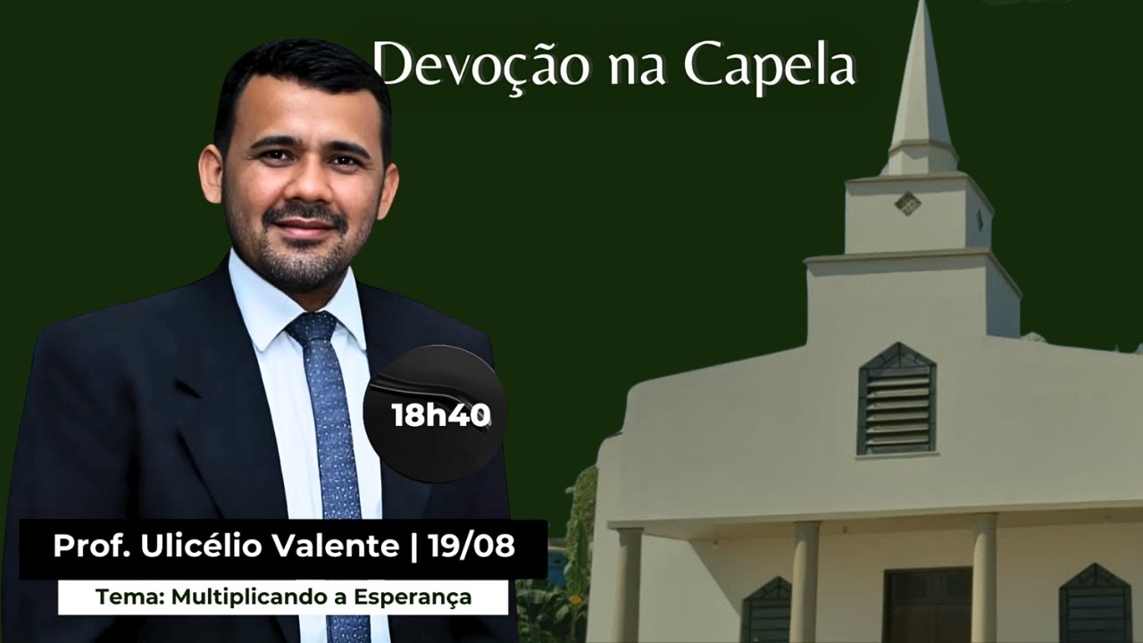 Prof. Ulicélio Valente. Tema: Multiplicando a Esperança - Texto Base: Lucas 9:10-17