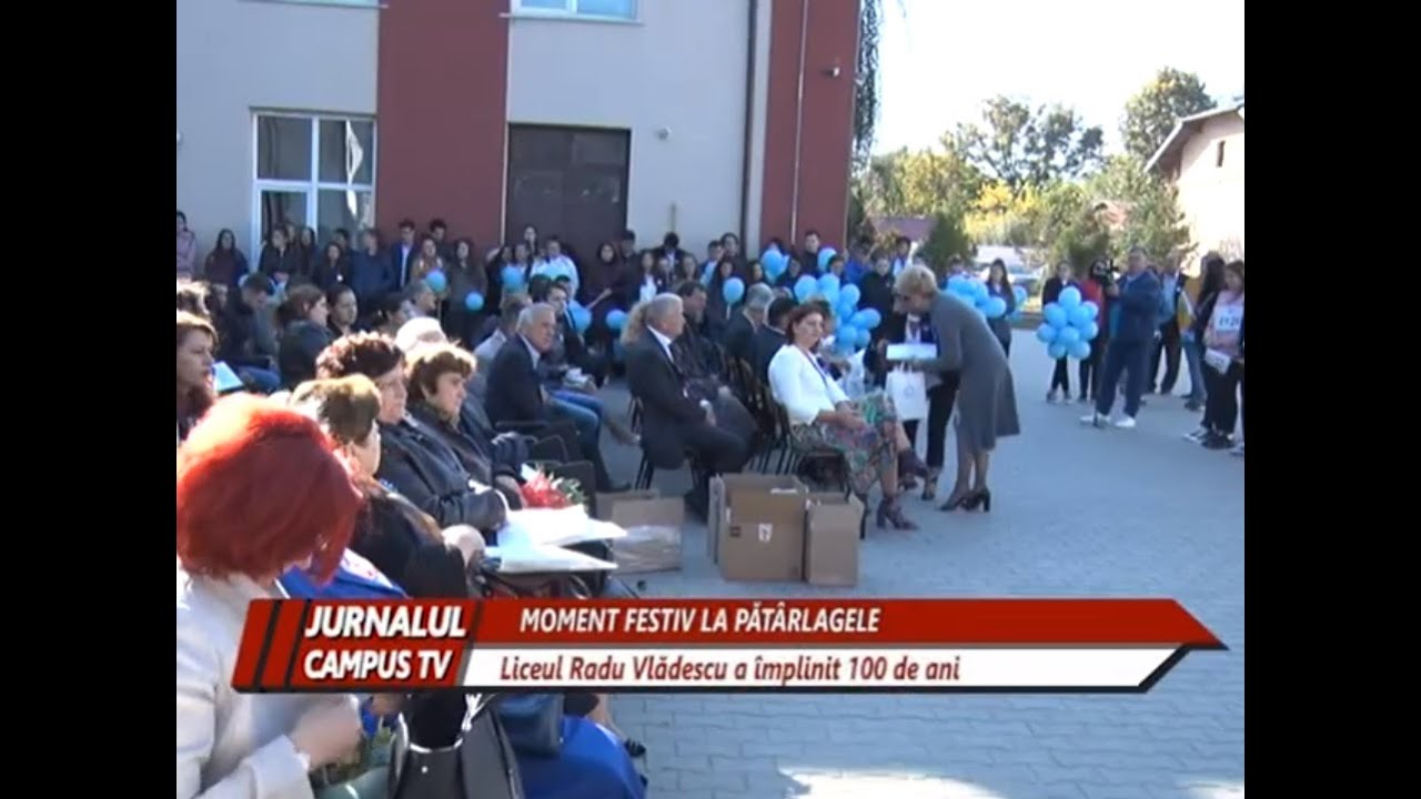 MOMENT FESTIV LA PĂTÂRLAGELE. LICEUL 