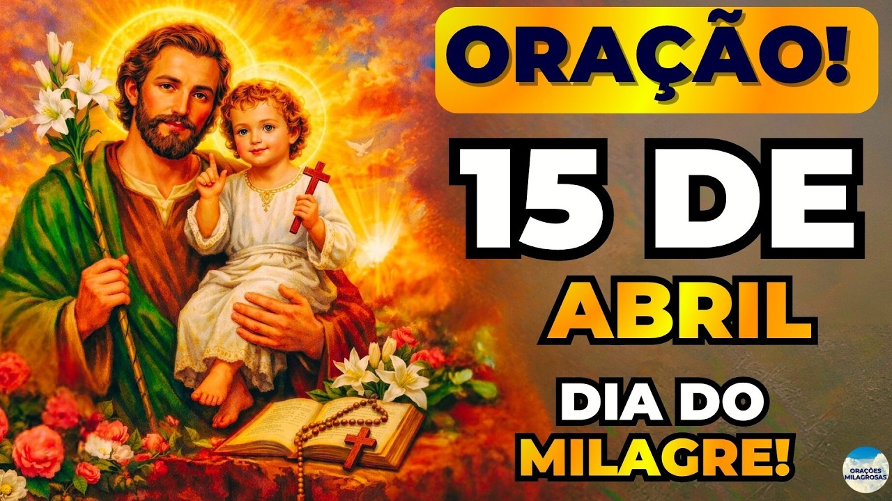 🙏ORAÇÃO de SÃO JOSÉ🙏HOJE SEU MILAGRE IMPOSSÍVEL VAI SE REALIZAR!