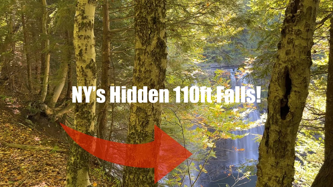 Chasing Fall Colors at Salmon River Falls: NY’s Secret 110’ Waterfall Hike!