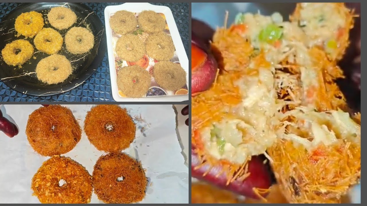 Ramzan series 1 Chicken Donout 😋 Crispy Tasty रमजान सीरीज 1 चिकन डोनॉट